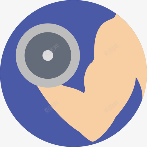 重量医疗器械包扁平图标svg_新图网 https://ixintu.com 医疗器械包 扁平 重量