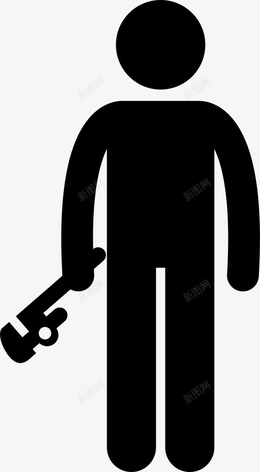 手动活动扳手设备管道工图标svg_新图网 https://ixintu.com 工人 工具 手动活动扳手 手持各种建筑工人工具和设备的人 管道工 设备