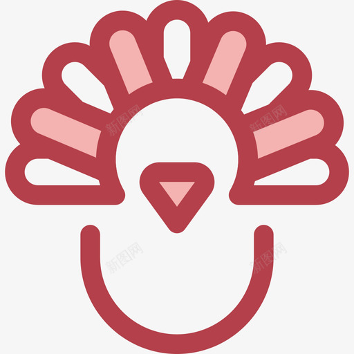 土耳其假日14红色图标svg_新图网 https://ixintu.com 假日14 土耳其 红色