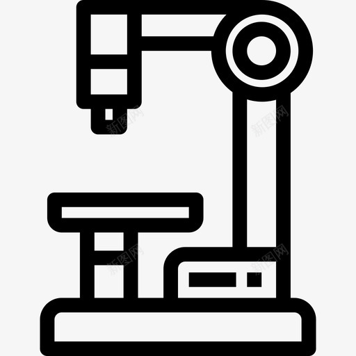 显微镜初创企业和新业务集线性图标svg_新图网 https://ixintu.com 初创企业和新业务集 显微镜 线性
