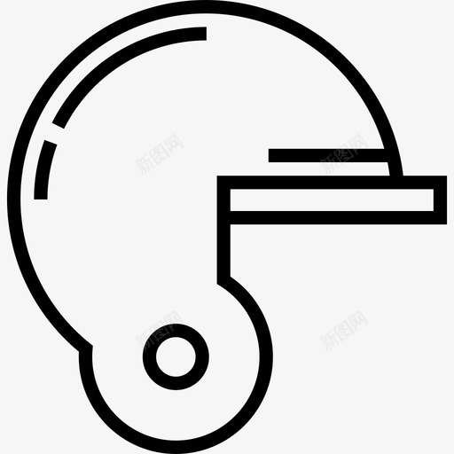 棒球运动7直线型图标svg_新图网 https://ixintu.com 棒球 直线型 运动7