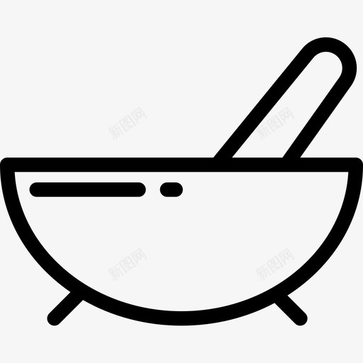 Molcaejete墨西哥元素7线性图标svg_新图网 https://ixintu.com Molcaejete 墨西哥元素7 线性