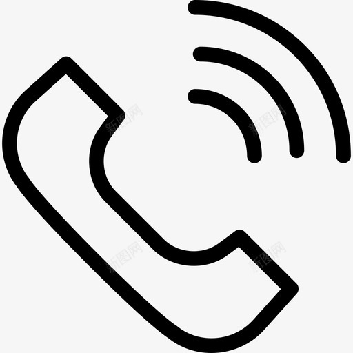 电话营销直拨图标svg_新图网 https://ixintu.com 电话 直拨 营销