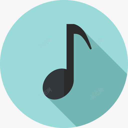 音符乐器套装扁平图标svg_新图网 https://ixintu.com 乐器套装 扁平 音符