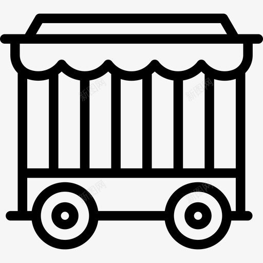 凯奇马戏团5直线型图标svg_新图网 https://ixintu.com 凯奇 直线型 马戏团5