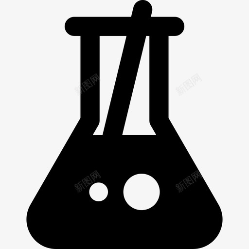 烧瓶化学4装满图标svg_新图网 https://ixintu.com 化学4 烧瓶 装满