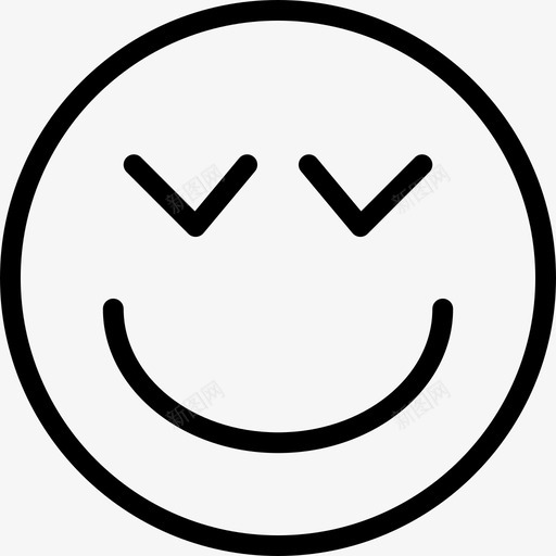 微笑直截了当图标svg_新图网 https://ixintu.com 微笑 直截了当