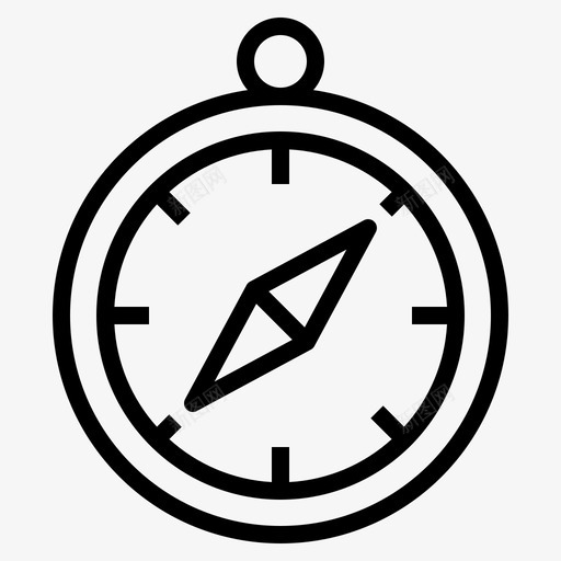 罗盘方向gps图标svg_新图网 https://ixintu.com gps 位置 导航 方向 旅行001 罗盘