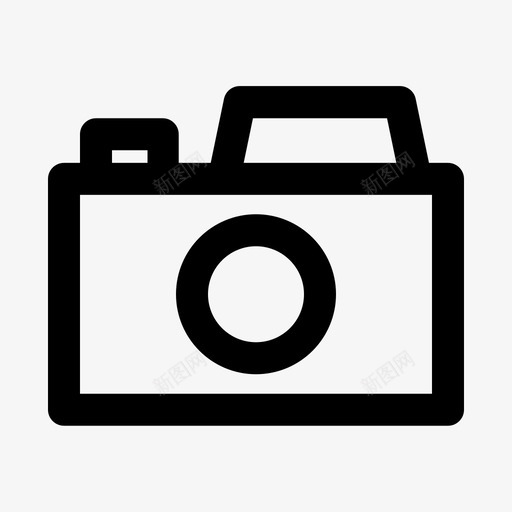 照相机照片肖像图标svg_新图网 https://ixintu.com 快照 照片 照相机 移动应用程序2 肖像