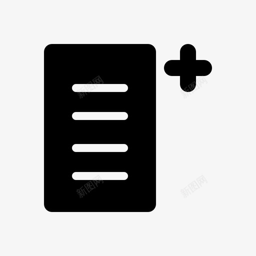 列表帐单检查单图标svg_新图网 https://ixintu.com web应用程序ui实体 列表 发票 帐单 检查单 购物列表