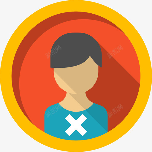 用户人物多媒体圆形图标svg_新图网 https://ixintu.com 人物 多媒体圆形图标 用户