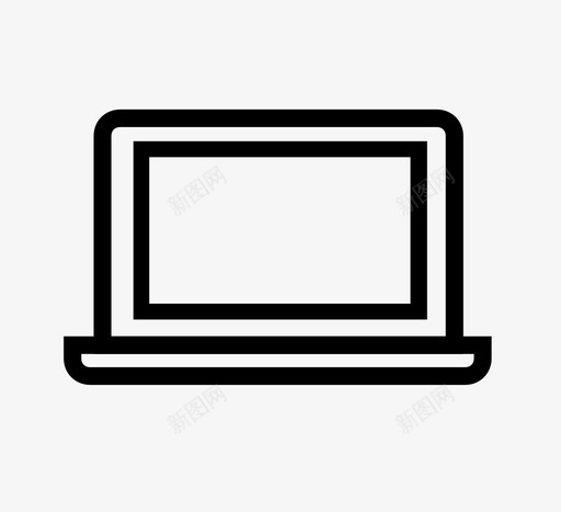 笔记本电脑台式机mac图标svg_新图网 https://ixintu.com mac 台式机 商务云应用程序 屏幕 显示器 笔记本电脑
