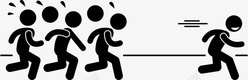 孩子跑赢了所有人最好的优秀的图标svg_新图网 https://ixintu.com 优秀的 学校学生的优等生 孩子跑赢了所有人 最好的 比赛 获胜者 跑者