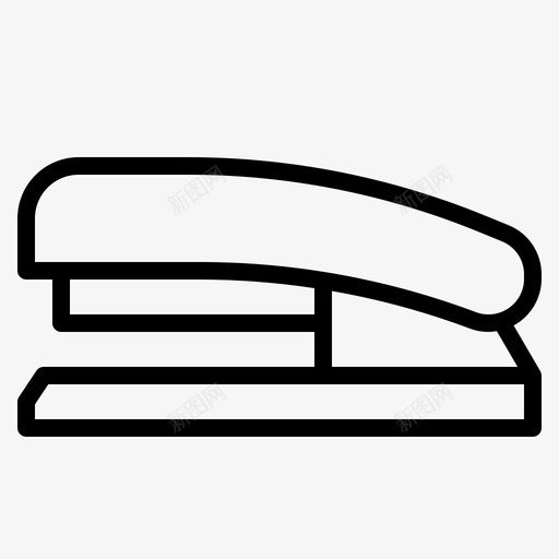 订书机办公室学校图标svg_新图网 https://ixintu.com 办公室 学校 工具 用具 订书机