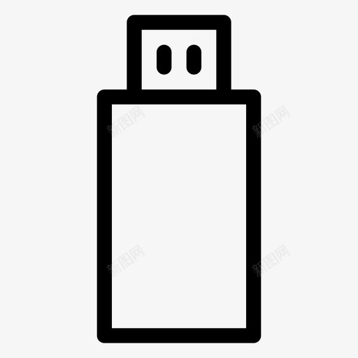 usb驱动器连接插头图标svg_新图网 https://ixintu.com 17072018 usb驱动器 传输数据 插头 连接