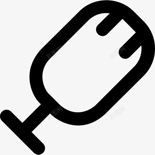 麦克风音乐图标系列粗体圆形svg_新图网 https://ixintu.com 粗体圆形 音乐图标系列 麦克风