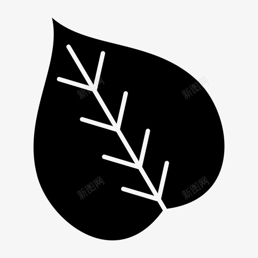 叶农业花图标svg_新图网 https://ixintu.com 农业 叶 植物 花