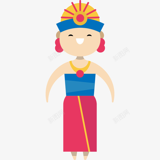 印尼人全世界的人平的图标svg_新图网 https://ixintu.com 全世界的人 印尼人 平的