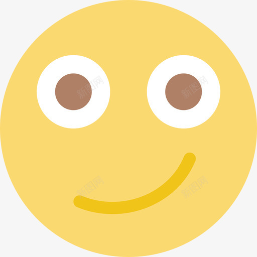 微笑表情设置平淡图标svg_新图网 https://ixintu.com 平淡 微笑 表情设置
