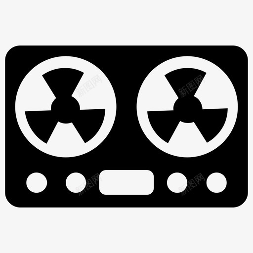 磁带驱动器音频磁带备份设备图标svg_新图网 https://ixintu.com 乐器字形图标 备份设备 数据驱动器 磁带驱动器 音乐磁盘 音频磁带