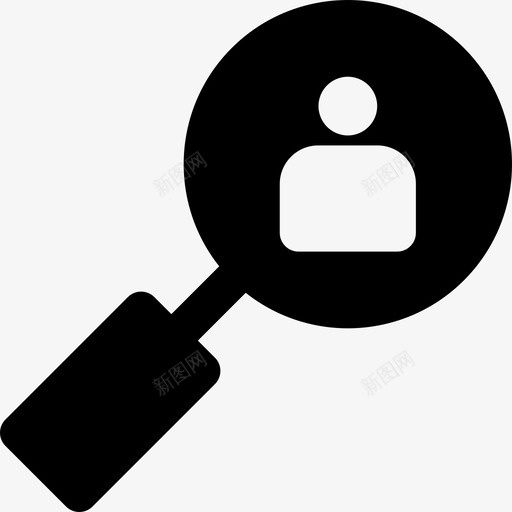 搜索业务和管理3已填充图标svg_新图网 https://ixintu.com 业务和管理3 已填充 搜索