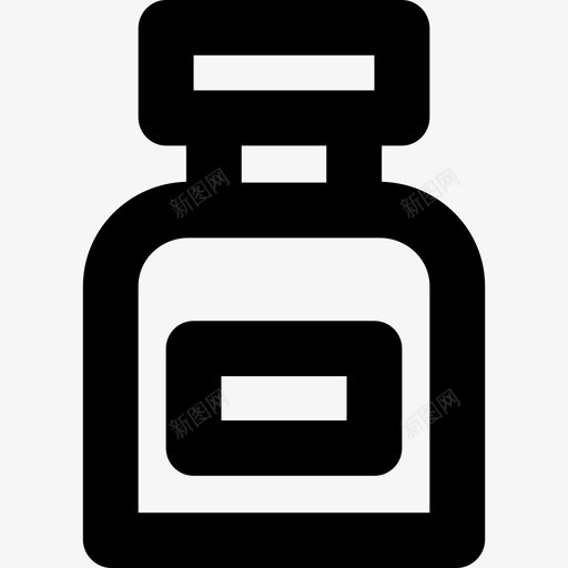 墨水文具8线性图标svg_新图网 https://ixintu.com 墨水 文具8 线性