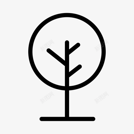 树木森林自然图标svg_新图网 https://ixintu.com 农业 农业园艺 树木 森林 植物 自然
