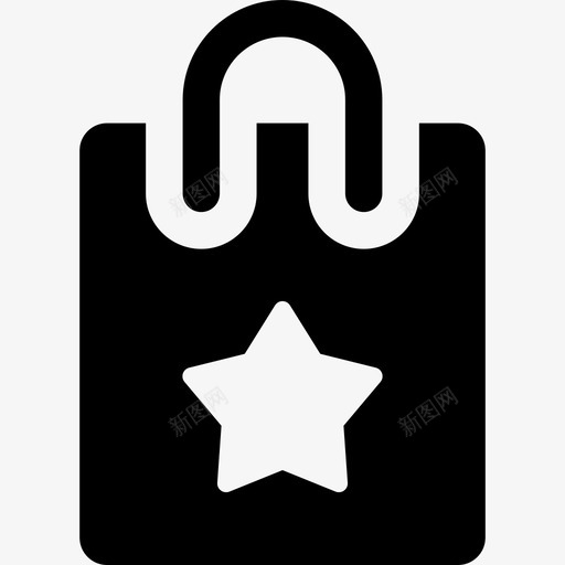 购物袋黑色星期五8装满图标svg_新图网 https://ixintu.com 装满 购物袋 黑色星期五8