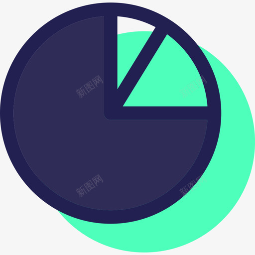 饼图商业4火星人图标svg_新图网 https://ixintu.com 商业4 火星人 饼图