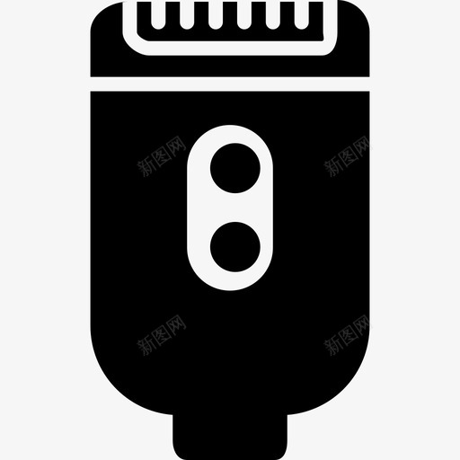 剃须刀家具和白色物品实心图标svg_新图网 https://ixintu.com 剃须刀 实心 家具和白色物品