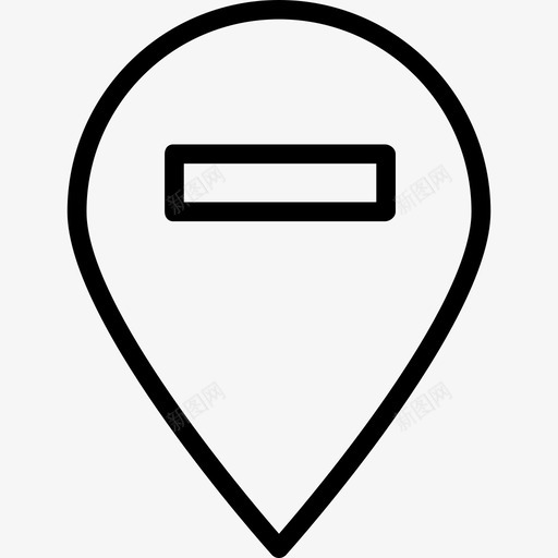 占位符旅行运输线性图标svg_新图网 https://ixintu.com 占位符 旅行运输 线性