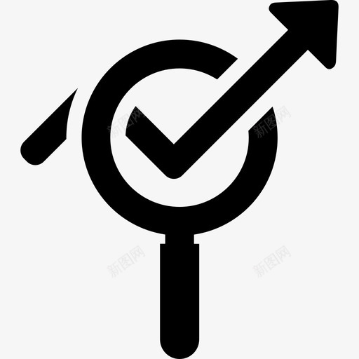 成长理财稳健图标svg_新图网 https://ixintu.com 成长 理财 稳健