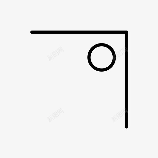 右上对齐对齐艺术板图标svg_新图网 https://ixintu.com 右上对齐 对齐 美学对齐 艺术板