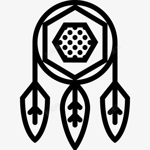 梦幻捕手狂野西部布景直线型图标svg_新图网 https://ixintu.com 梦幻捕手 狂野西部布景 直线型