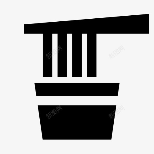 拉面碗食品图标svg_新图网 https://ixintu.com 拉面 方便面 碗 面条 食品 餐厅