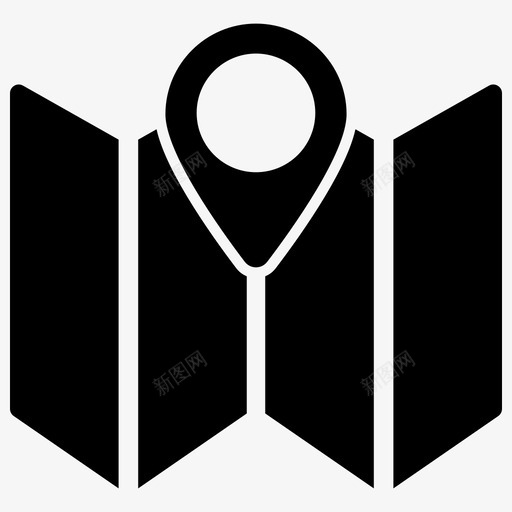 gps引脚位置全球导航和位置图标svg_新图网 https://ixintu.com gps引脚 位置 全球导航和位置