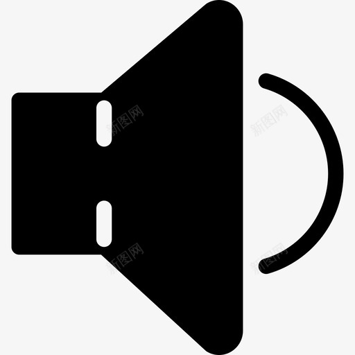 演讲者基本编译填充图标svg_新图网 https://ixintu.com 基本编译 填充 演讲者