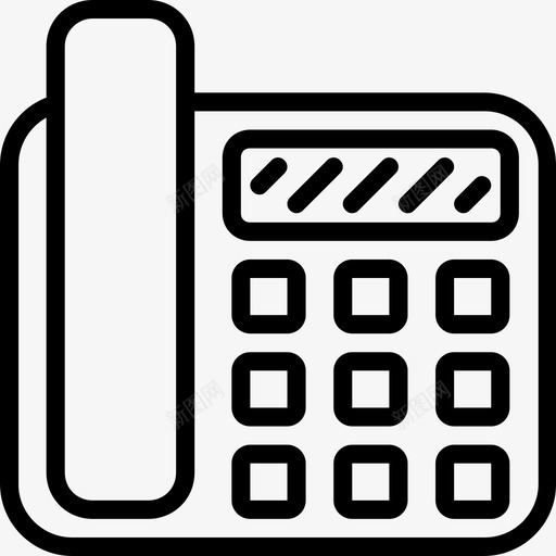 电话酒店服务6直拨图标svg_新图网 https://ixintu.com 电话 直拨 酒店服务6
