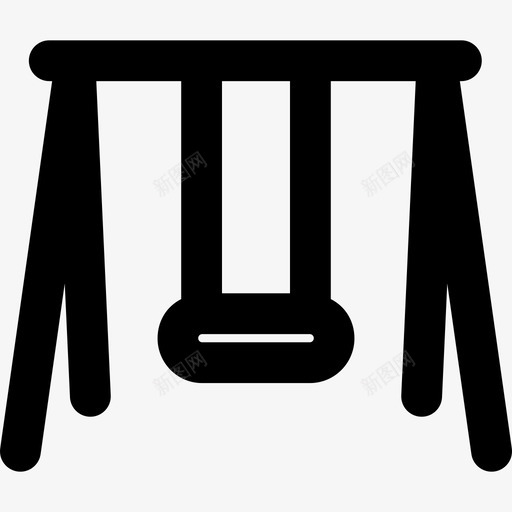 秋千幼儿园2直系图标svg_新图网 https://ixintu.com 幼儿园2 直系 秋千