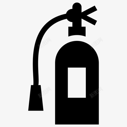 灭火器紧急情况灭火器火灾图标svg_新图网 https://ixintu.com 制造机器人符号图标 消防安全 灭火器 灭火器安全 灭火器火灾 紧急情况