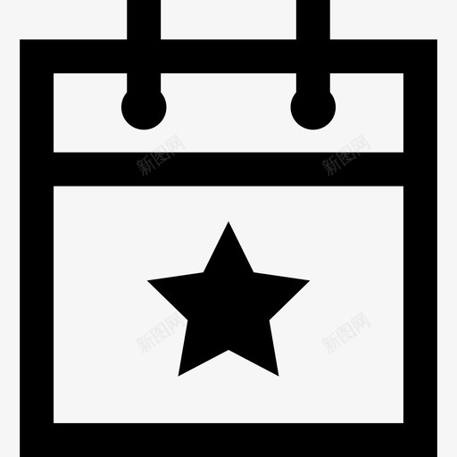 日历聚会元素3线性图标svg_新图网 https://ixintu.com 日历 线性 聚会元素3