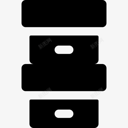 存档银行和财务5已填充图标svg_新图网 https://ixintu.com 存档 已填充 银行和财务5