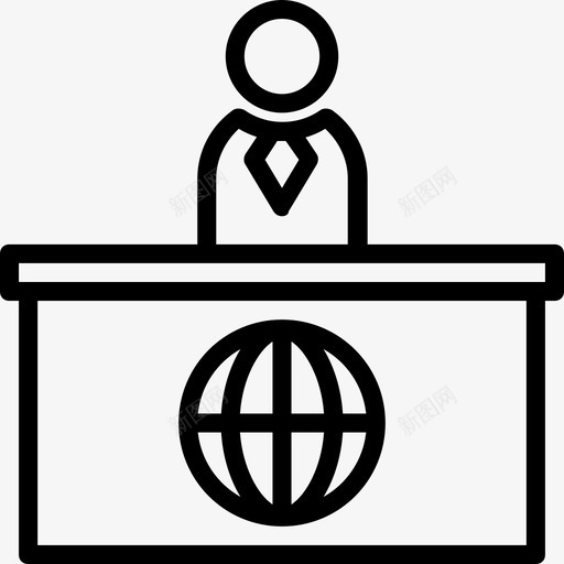 新闻记者新闻媒体3直系图标svg_新图网 https://ixintu.com 新闻媒体3 新闻记者 直系