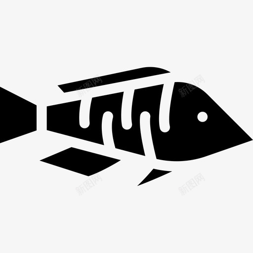 鱼动物海洋生物图标svg_新图网 https://ixintu.com 动物 海洋生物 鱼