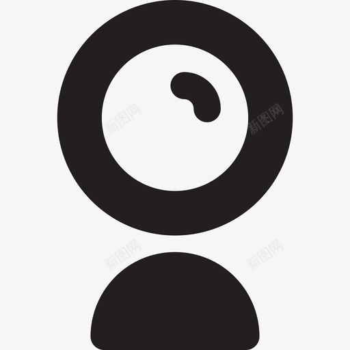 网络摄像头通讯20已填充图标svg_新图网 https://ixintu.com 已填充 网络摄像头 通讯20