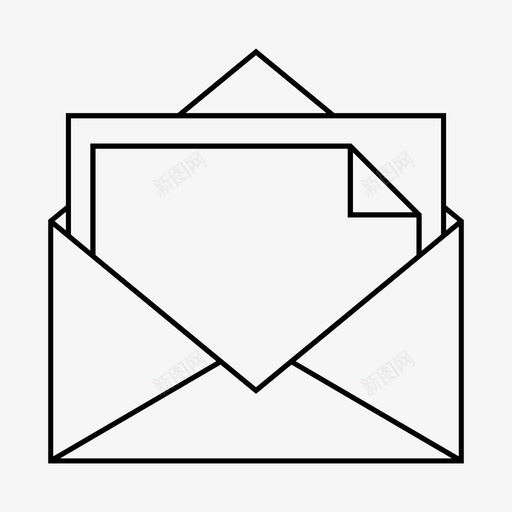 信息聊天电子邮件图标svg_新图网 https://ixintu.com 信息 垃圾邮件 电子邮件 聊天