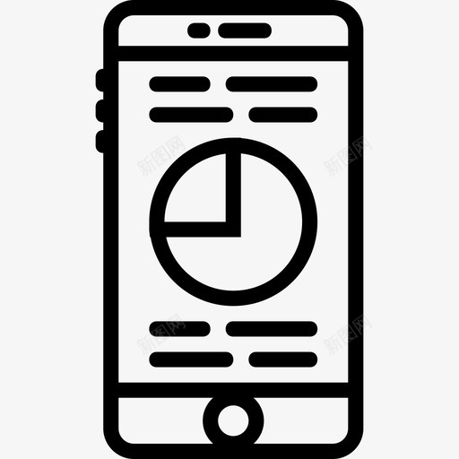 智能手机搜索引擎优化和分析3线性图标svg_新图网 https://ixintu.com 搜索引擎优化和分析3 智能手机 线性