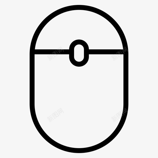 鼠标蓝牙点击图标svg_新图网 https://ixintu.com 无线 点击 蓝牙 计算机 设备连接 鼠标