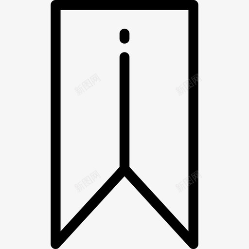 书签web6线性图标svg_新图网 https://ixintu.com web6 书签 线性