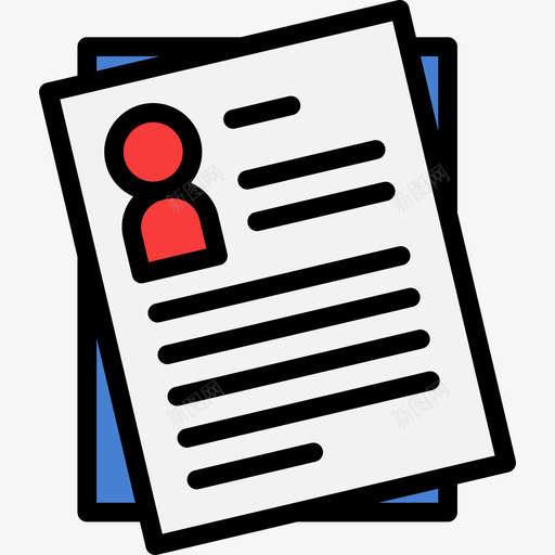 传单选举2线颜色图标svg_新图网 https://ixintu.com 传单 线颜色 选举2